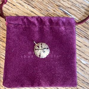 18K Gold Sun Dollar Charm